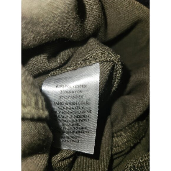 BP. Green Cargo Jogger Grunge Utility Stretchy Women Pants Size S - Picture 10 of 11